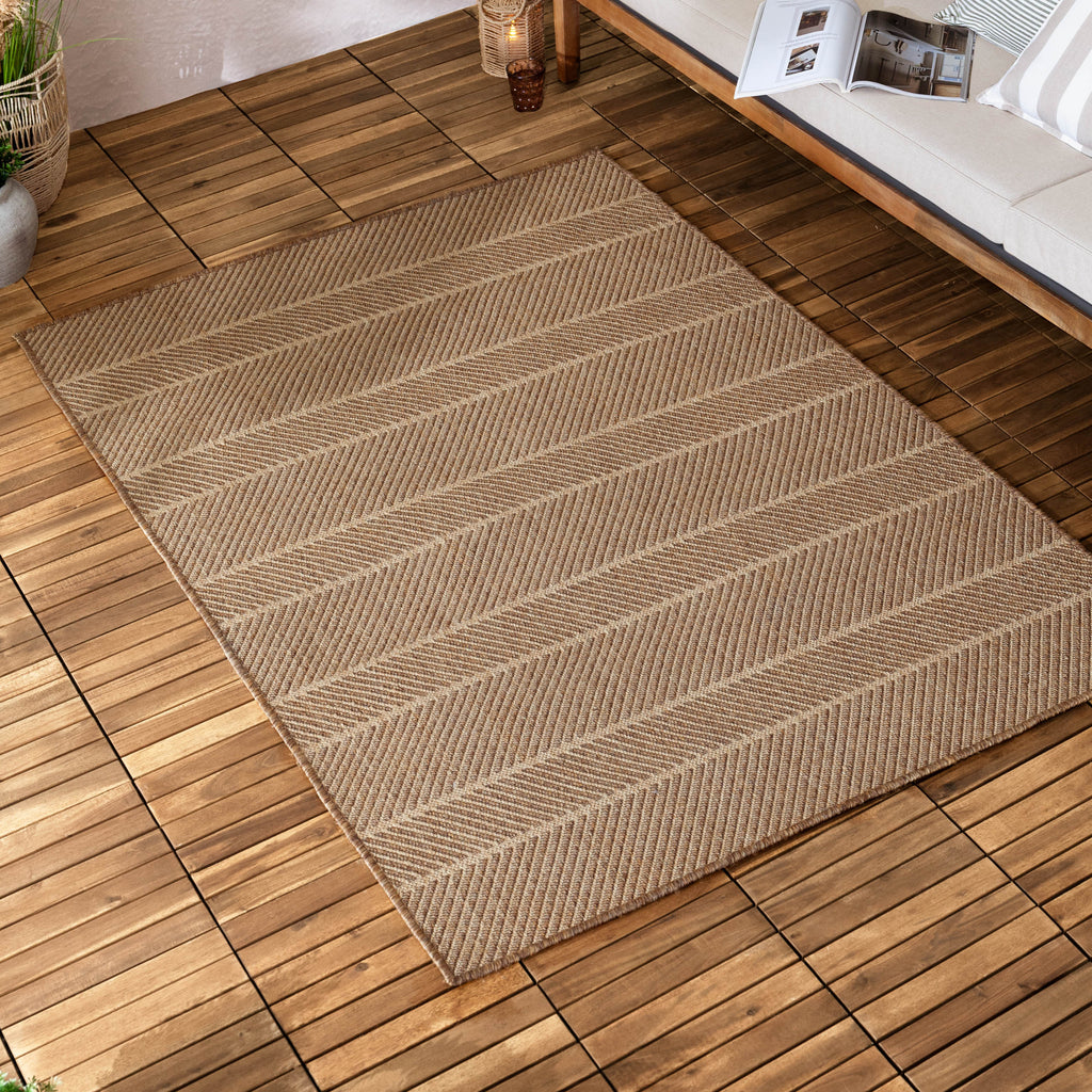 Pentle Jute Effect Indoor/Outdoor Rug