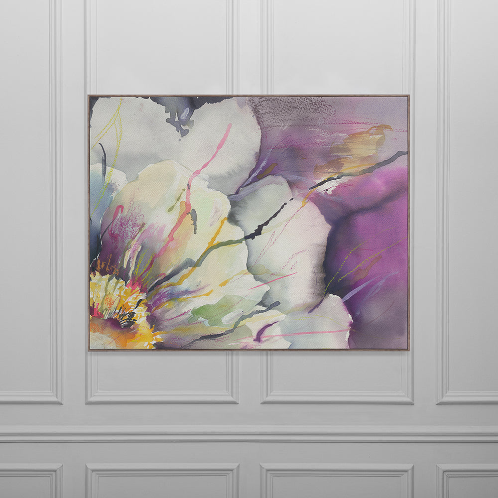 Peonia Framed Canvas