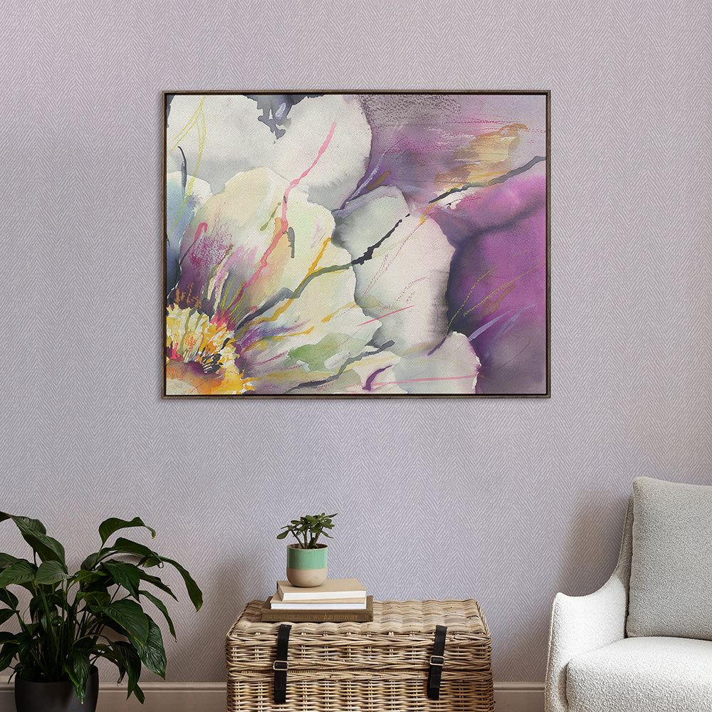 Peonia Framed Canvas