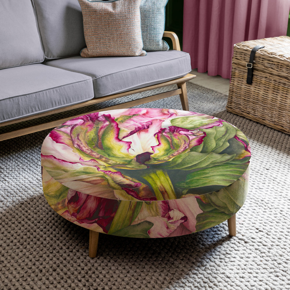 Heligan Petra Large Footstool