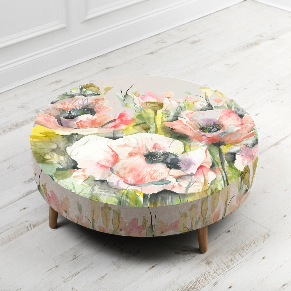 Papavera Petra Large Footstool