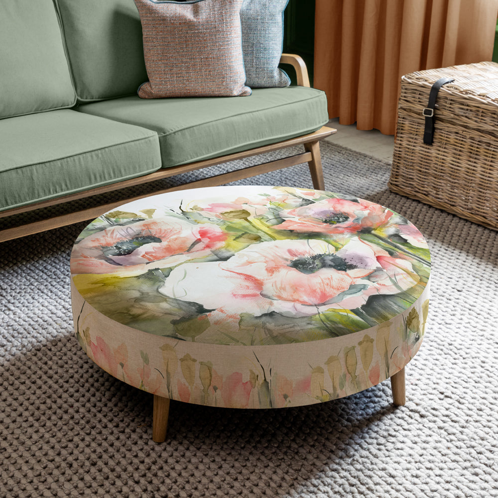 Papavera Petra Large Footstool