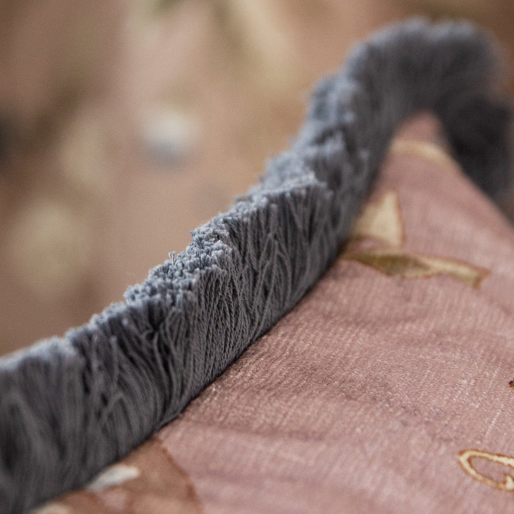 Porcelain Garden Chenille Cushion