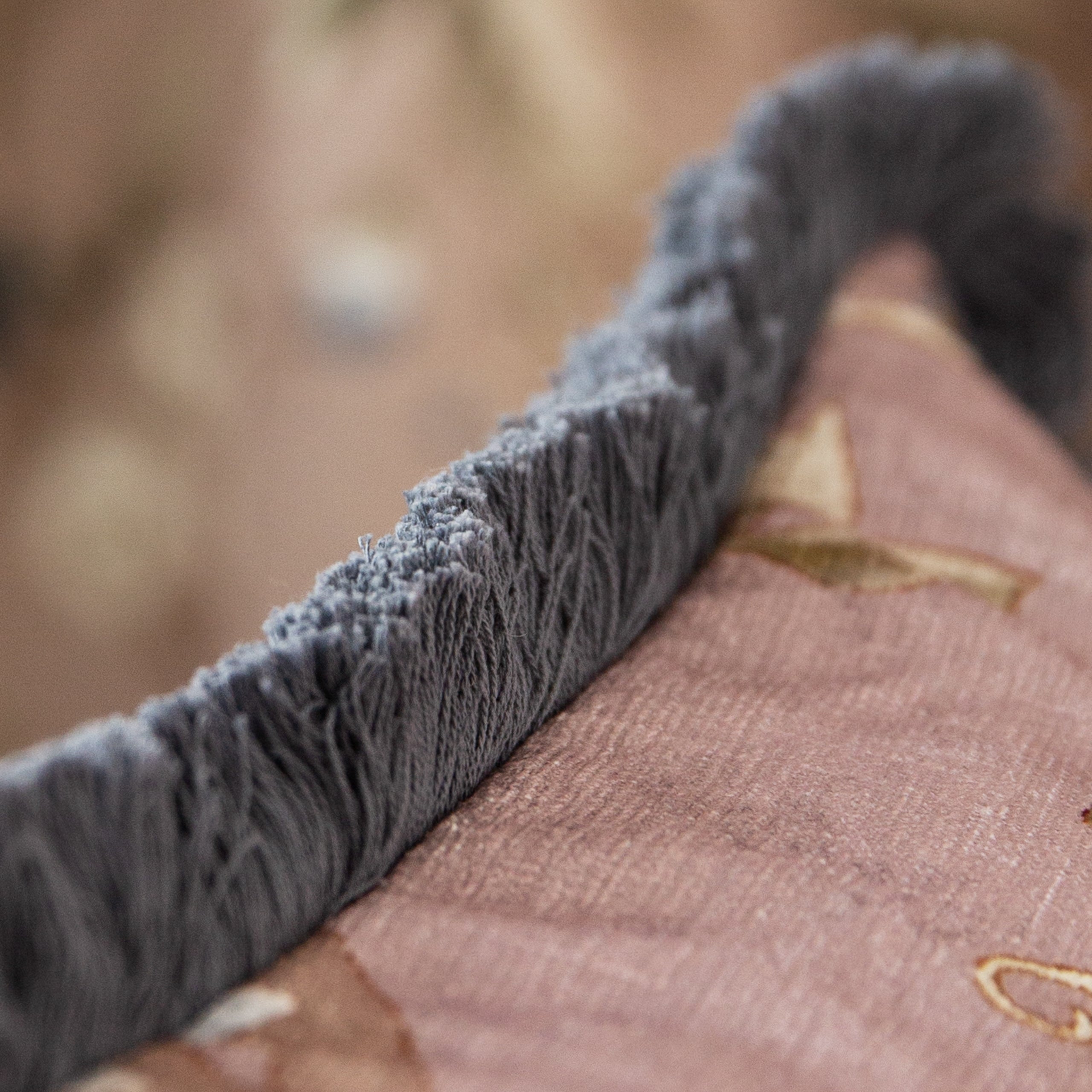 Porcelain Garden Chenille Cushion