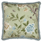 Porcelain Garden Chenille Cushion