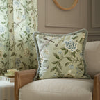 Porcelain Garden Chenille Cushion