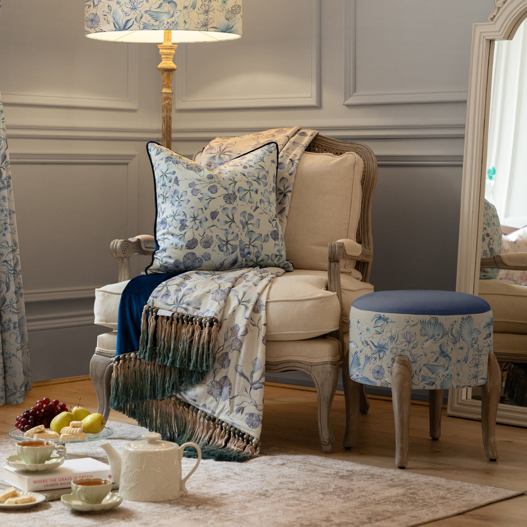 Philipa Printed Piped Cushion