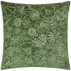 Picking Patch Embroidered Velvet Cushion
