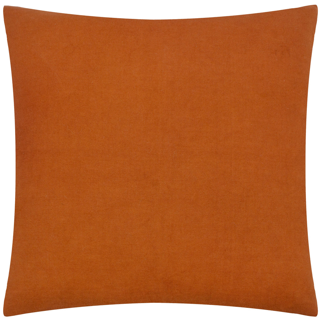 Picking Patch Embroidered Velvet Cushion