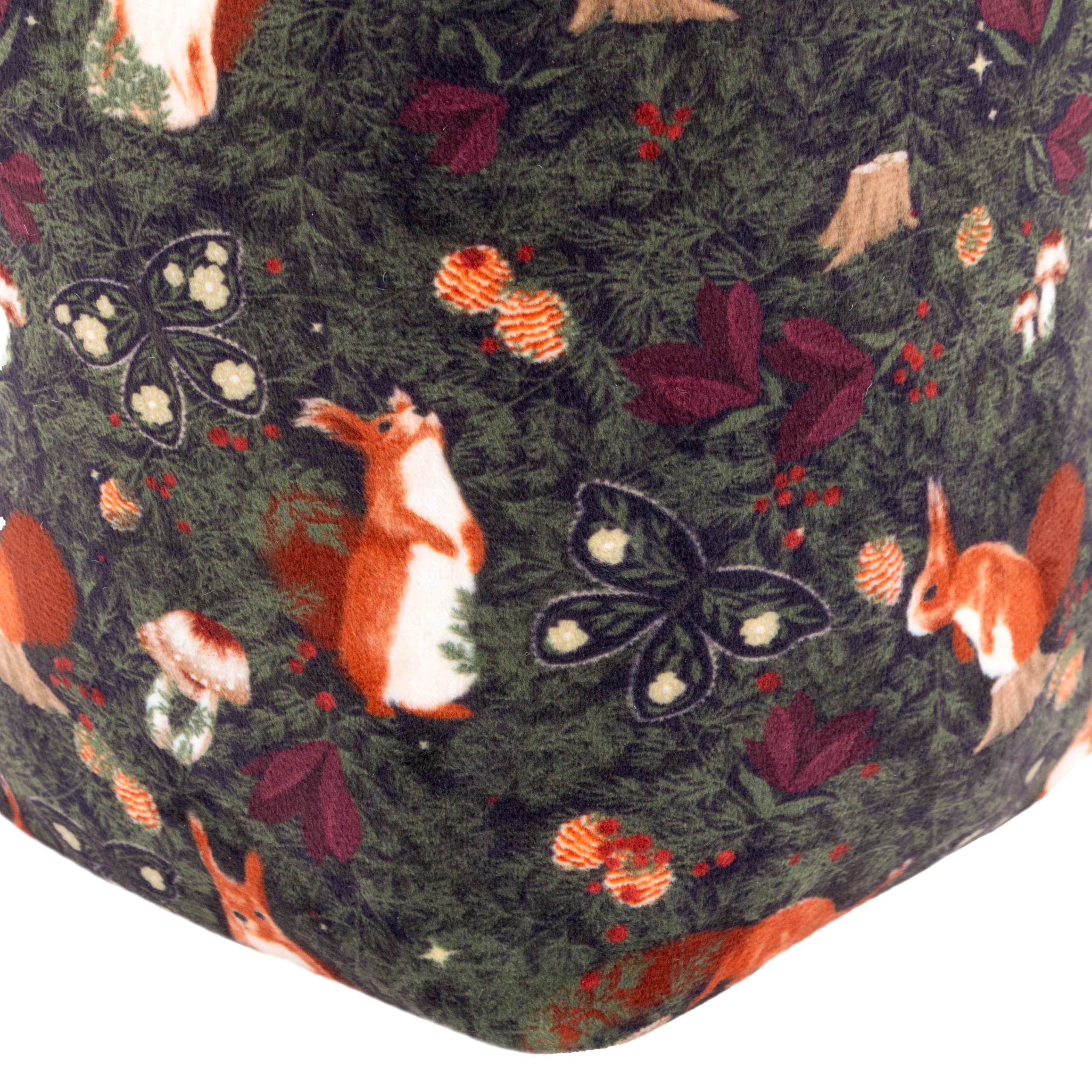 Pineberry Forest Velvet Door Stop