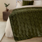 Pines Faux Fur Throw