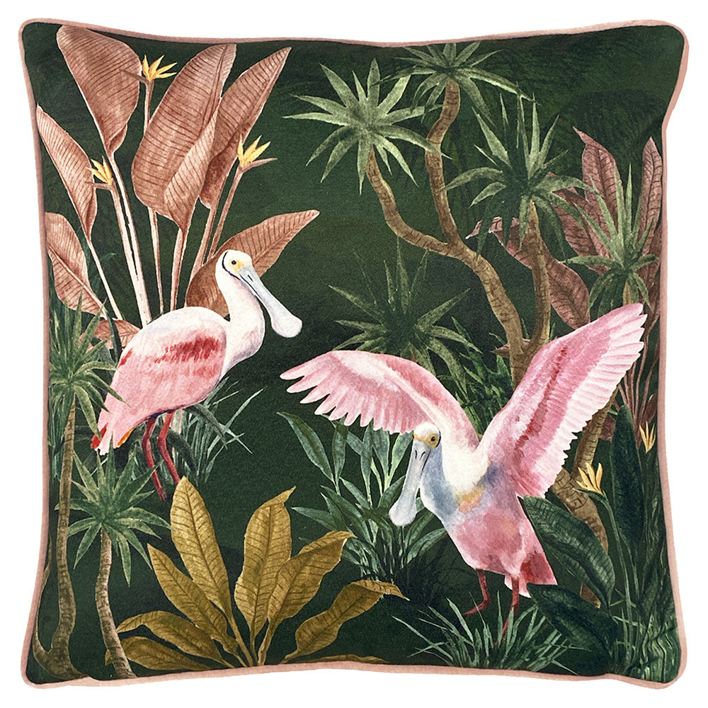 Platalea Botanical Cushion