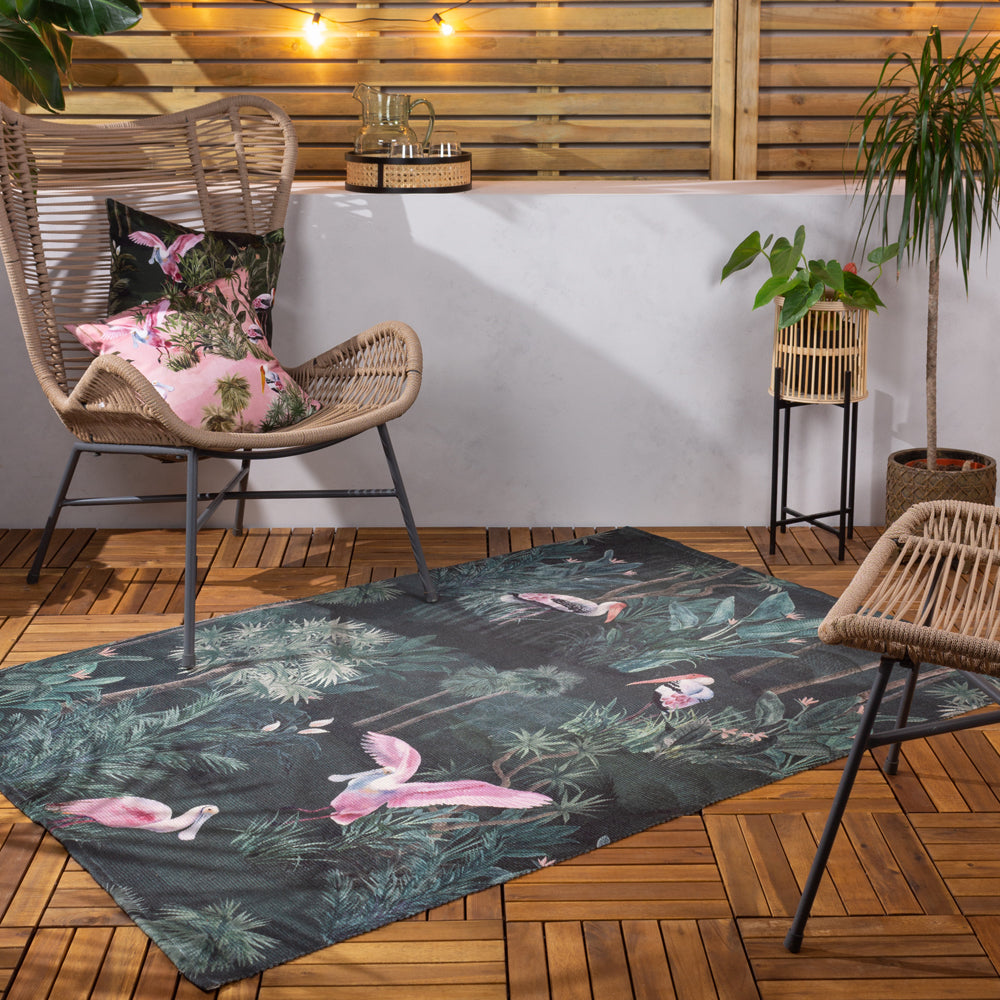 Platalea 120x170cm Outdoor Washable Rug