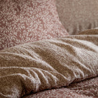 Perrie Leaf Muslin 100% Cotton Duvet Cover Set