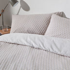 Polka Tuft 100% Cotton Duvet Cover Set