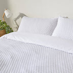 Polka Tuft 100% Cotton Duvet Cover Set