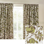 Pomegranate Pencil Pleat Curtains