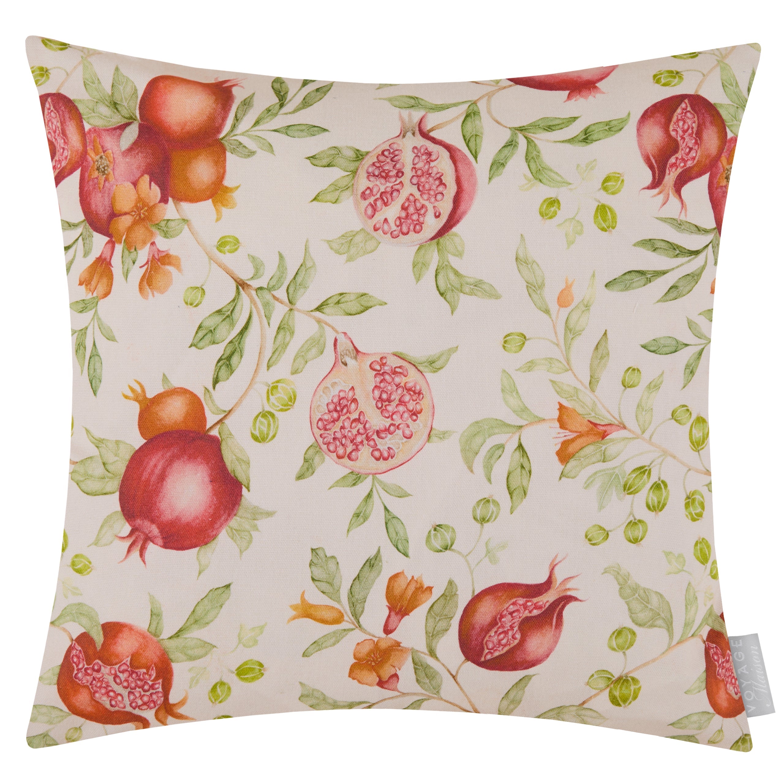 Pomegranate Grove Printed Cushion