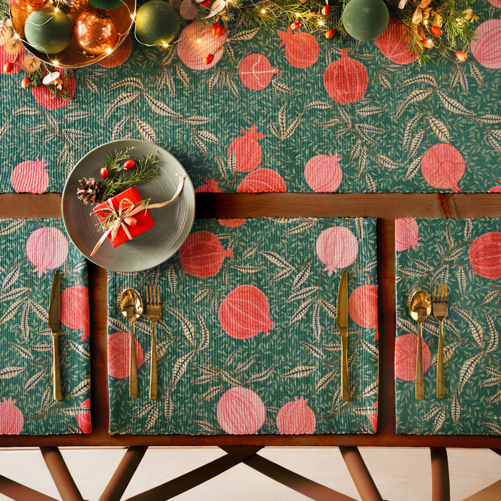 Pomegranate Table Runner