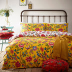 Pomelo Tropical Floral Duvet Cover Set