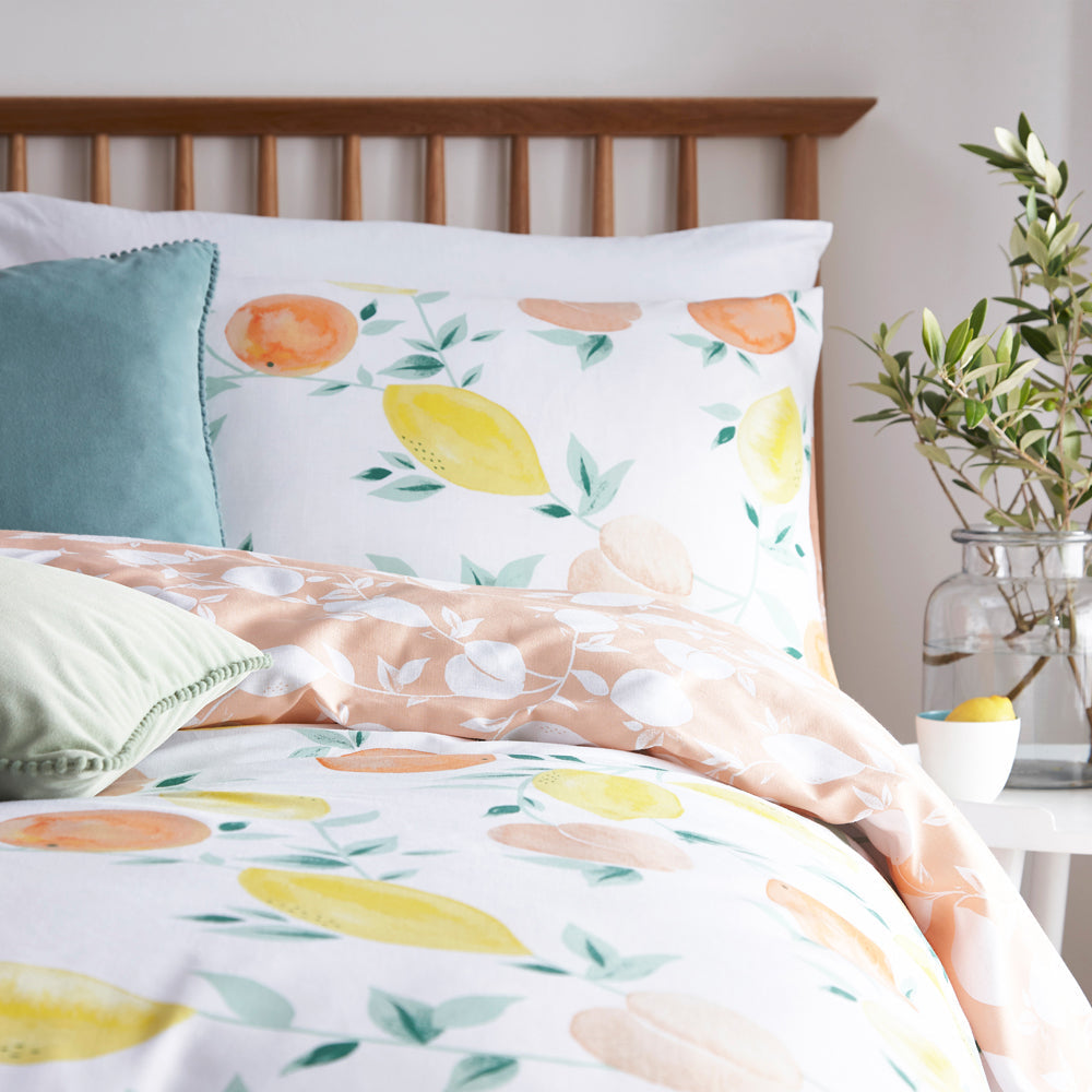 Pommie Citrus Fruit Duvet Cover Set