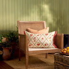 Pomegranate Trellis Printed Outdoor Cushion