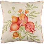Pomegranate Trellis Printed Outdoor Square Cushion