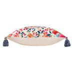 Posies Floral Tasselled Cushion