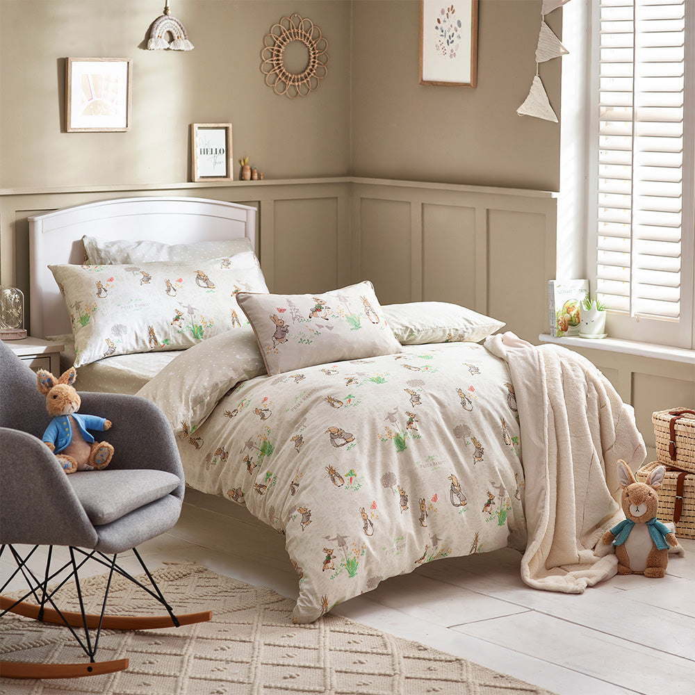 Classic Peter Rabbit™ 100% Cotton Duvet Cover Set