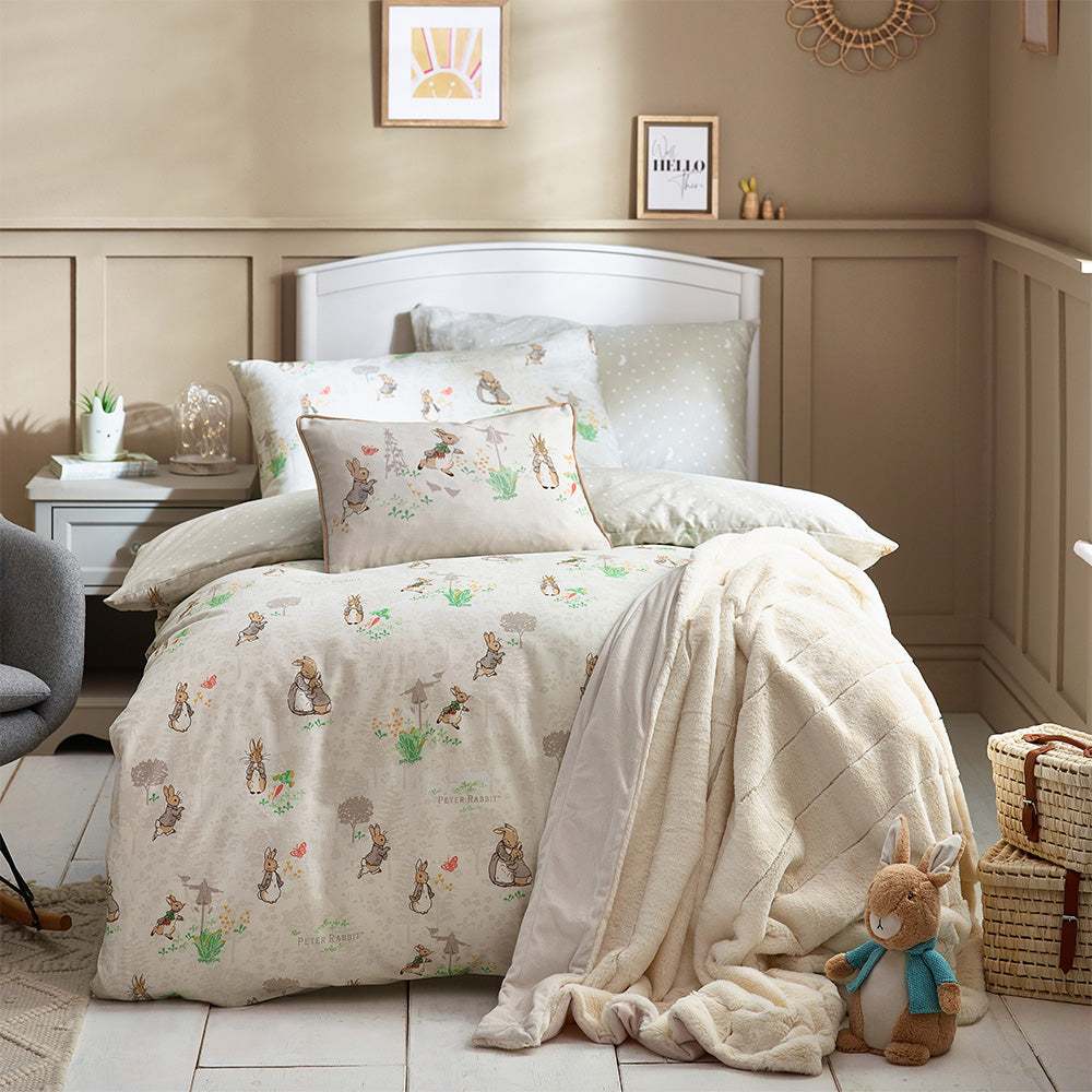 Classic Peter Rabbit™ 100% Cotton Duvet Cover Set