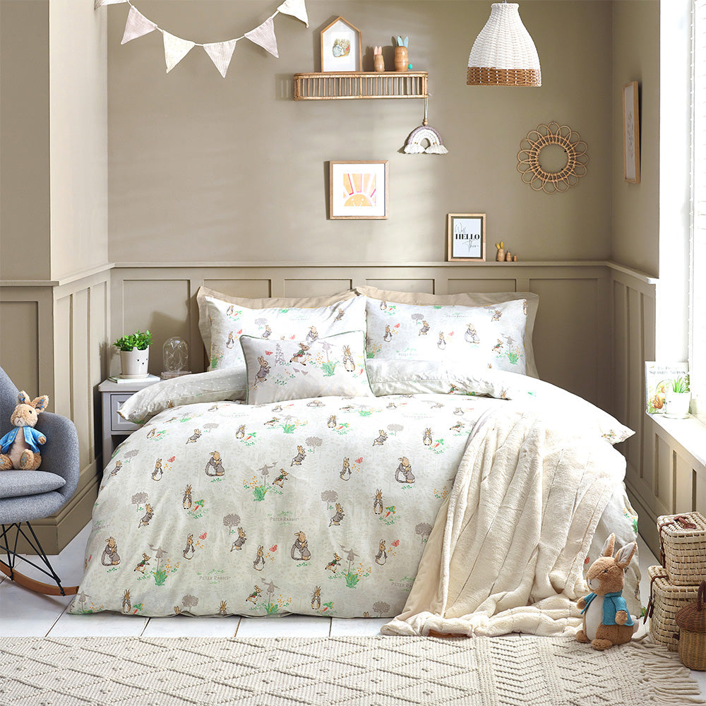 Classic Peter Rabbit™ 100% Cotton Duvet Cover Set