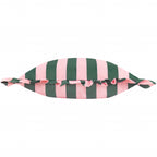 Palm Royale Stripe Ruffle Printed Outdoor Cushion
