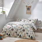 Scandi Woods Peter Rabbit™ 100% Brushed Cotton Duvet Cover Set