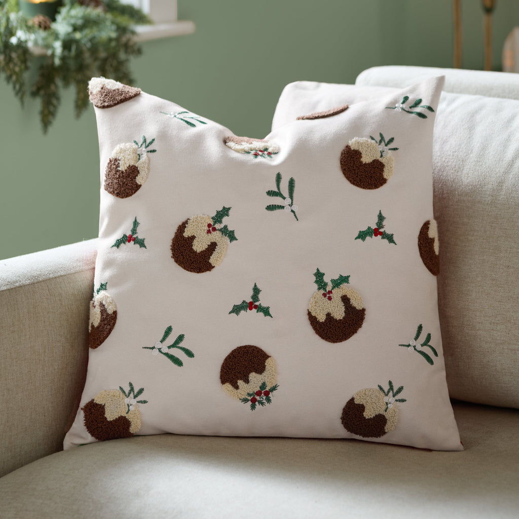 Puddings Tufted Velvet Cushion