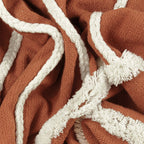 Rainbow Tuft Tasselled Throw