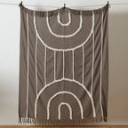 Rainbow Tuft Tasselled Throw