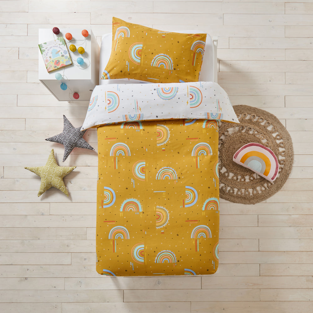 Rainbow Tribe Kids Duvet Cover Set