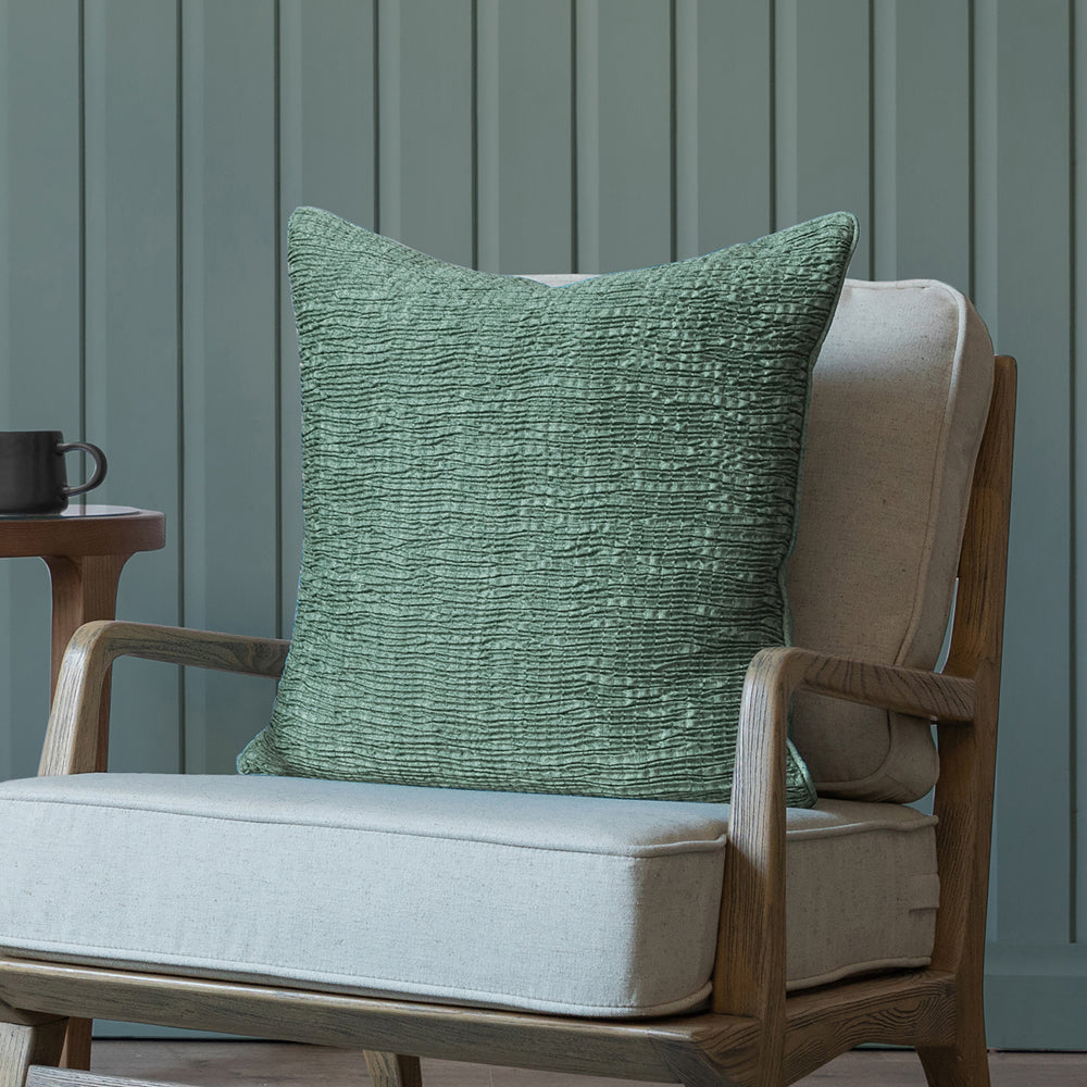 Rainfall Embroidered Cushion