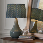 Raja Pleated Scalloped Lamp Shade