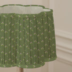 Raja Pleated Scalloped Lamp Shade