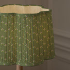Raja Pleated Scalloped Lamp Shade