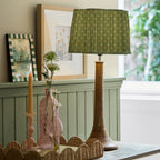 Raja Pleated Scalloped Lamp Shade