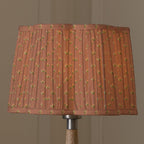 Raja Pleated Scalloped Lamp Shade