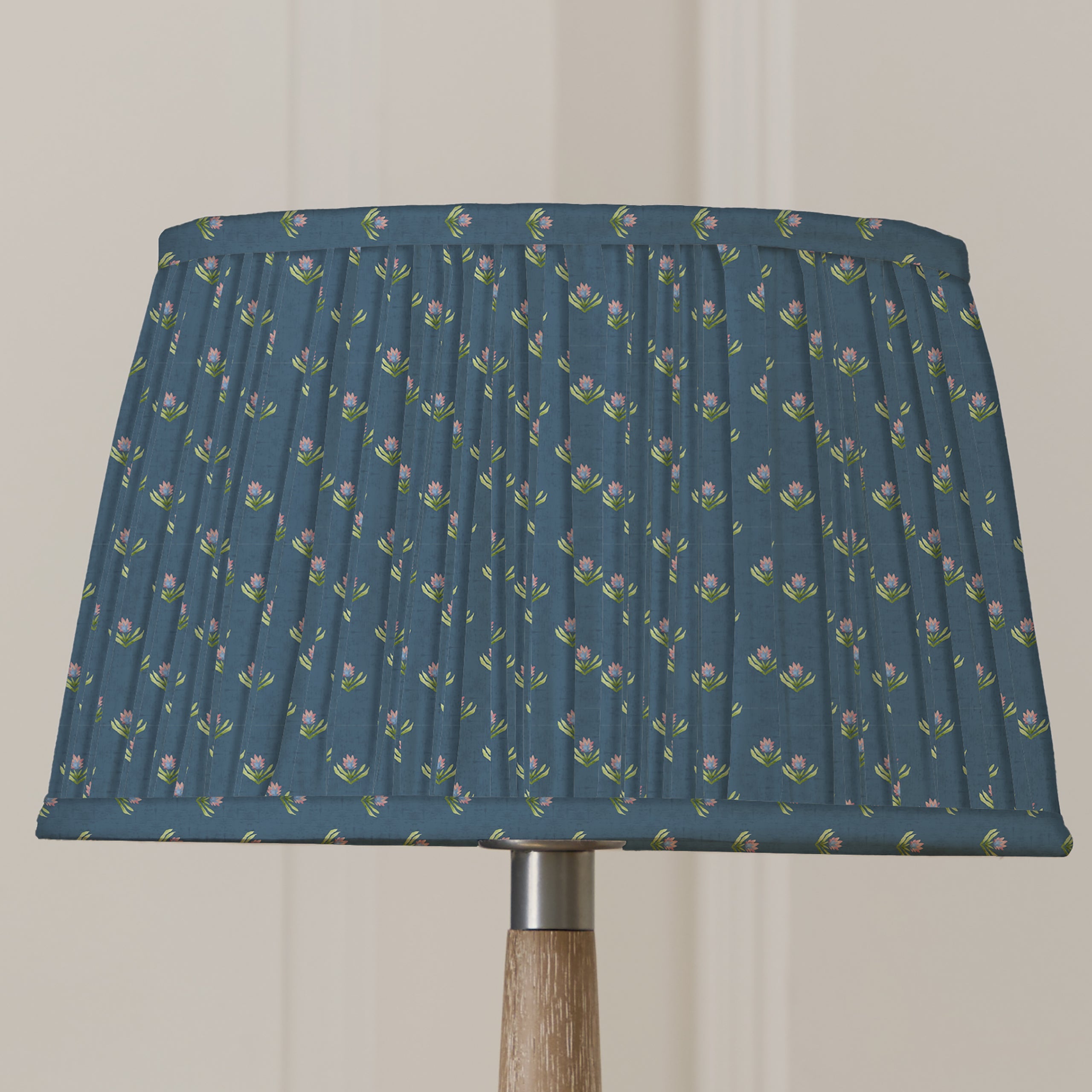 Raja Pleated Tapered Lamp Shade
