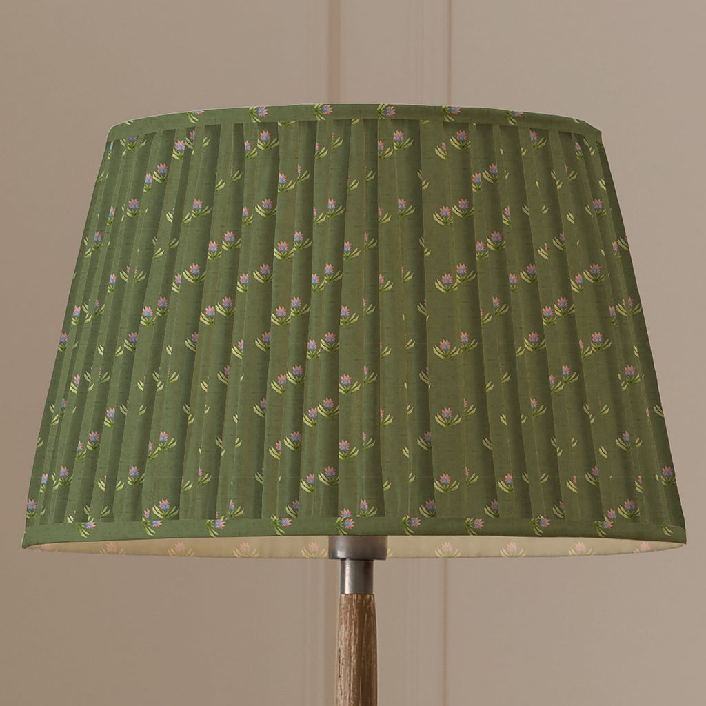 Raja Pleated Tapered Lamp Shade