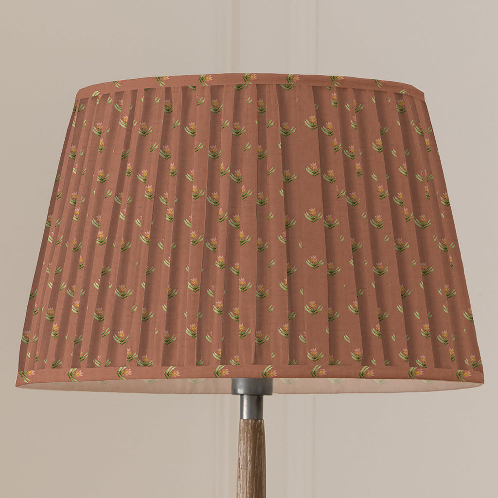 Raja Pleated Tapered Lamp Shade