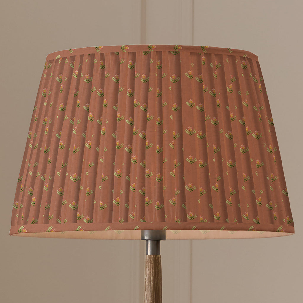 Raja Pleated Tapered Lamp Shade