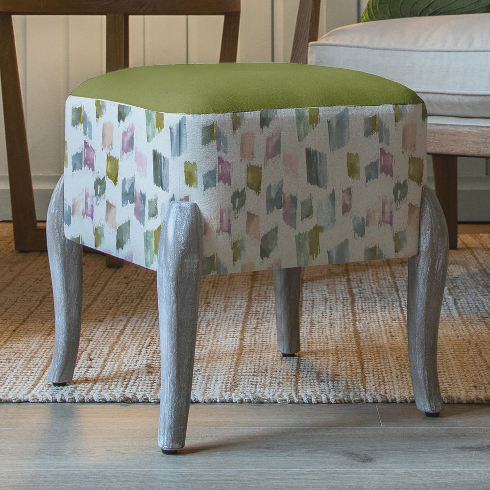 Arwen Printed Ralf Footstool