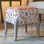 Arwen Printed Ralf Footstool