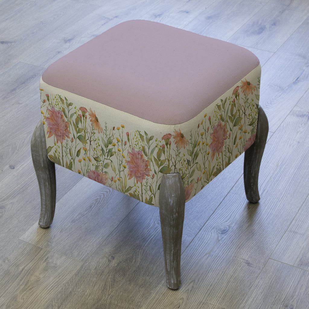 Delamere Printed Ralf Footstool